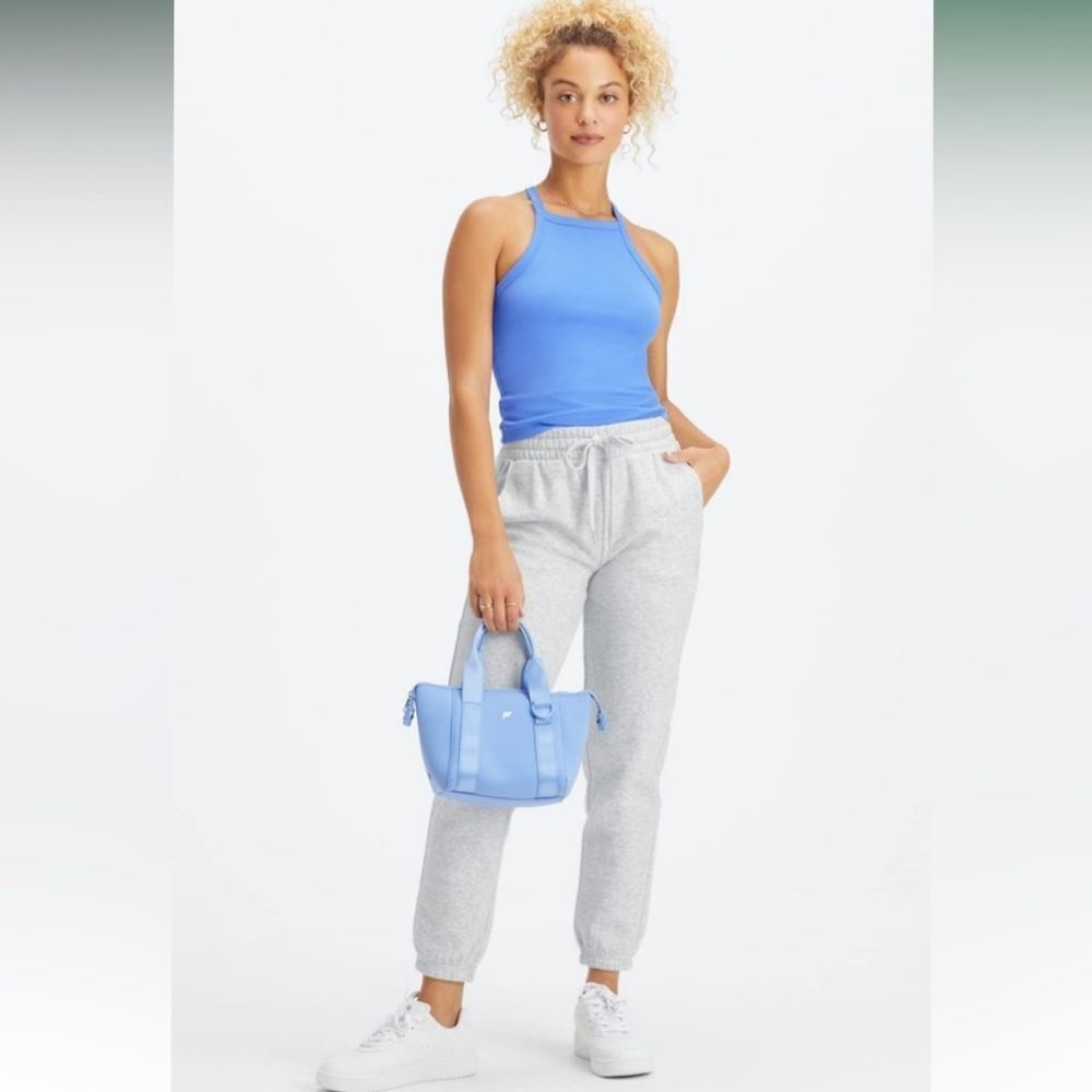 Fabletics Eco Go-To Classic Sweatpants in Light Grey NWOT XS